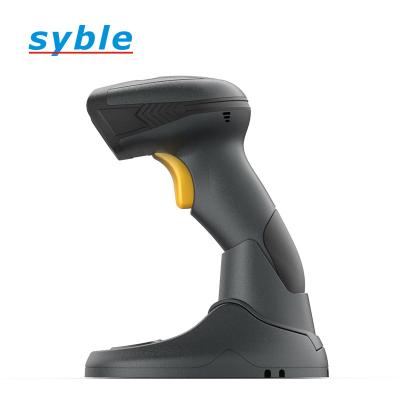 China Factory direct sale cheap price 1D and 2D handheld scanner CMOS wireless barcode scanner QR code reader with A4 base for sale