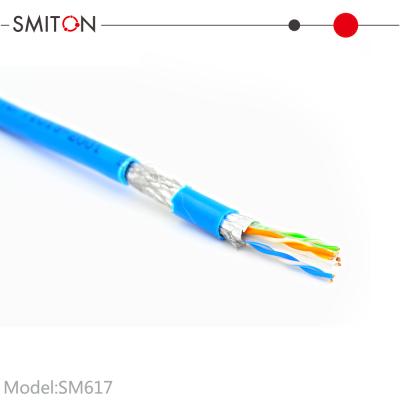 China PVC SFTP CAT6A Access Box Cable Lan Cable Shield RJ45 Network Cable for sale