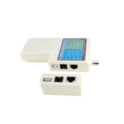 China Networking Tool Networking Tool Network Cable Tester RJ45 RJ11 RJ12 CAT5 UTP LAN Cable Tester for sale