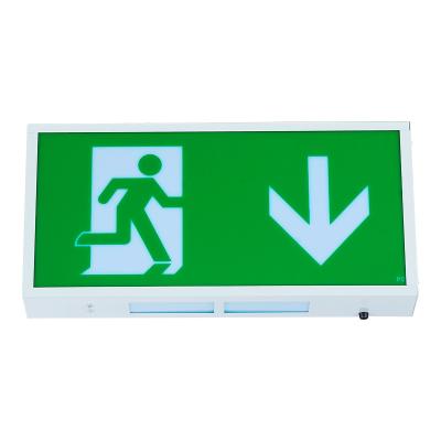 China T5 8W Single Side Fluorescent Tube Emergency Escape Exit Sign Light Led or Single Side T5 Fluorescent Tube Emergency Escape Exit Sign Light for sale