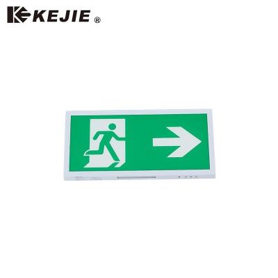 China Emergency Exit Sign Lighting Kejie 30Mm Warm Slim Led Emergency Exit Sign Lighting With Self Testing for sale