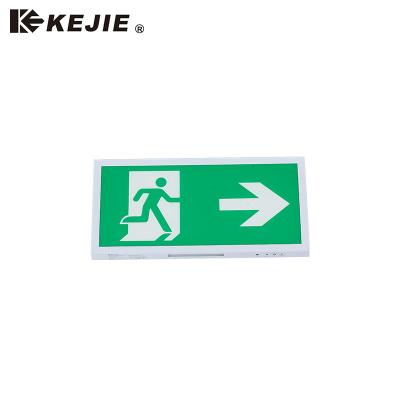 China Recessed LED EXIT SIGH KEJIE IP20 Emergency Exit Sign Emergency Light Emergency Exit Sign Board for sale