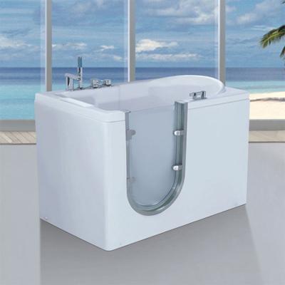 China double skirt (straight skirt) side portable bathtubs for the elderly walk in massage bathtub for the elder / for the disable people spa whirlpools outdoor 5002 jacuzze for sale