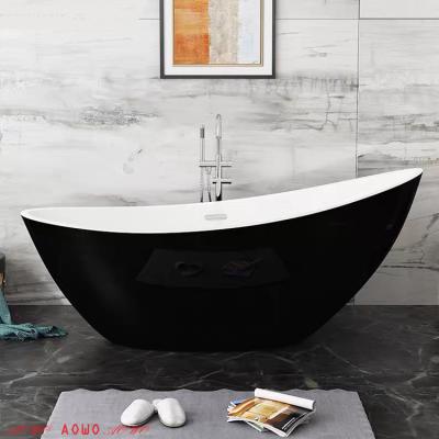 China Massage shower rooms hot sell bathroom luxury white tubs moon freestanding bathtub artificial china acrylic bathtub vanity stacked for sale