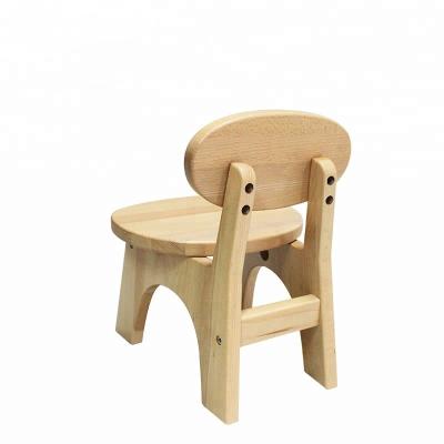 China Solid Wood Kids Children Factory Eco - Friendly / Durable / Non - Toxic Chair Wooden Furniture Chair for sale