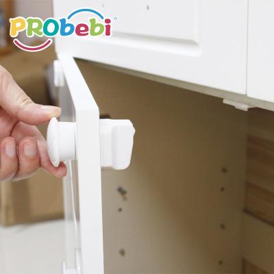 China ABS+Magnetic Baby Safety Magnetic Lock Hidden Magnetic Cabinet Lock for sale