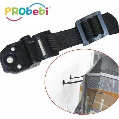 China ABS+PP+metal Parts Baby Home Safety Anti Tip Furniture And TV Safety Strap for sale