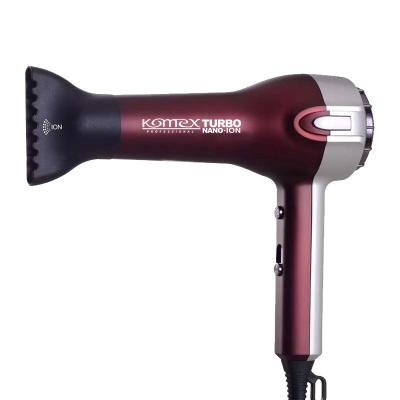 China 2020 Saga Professional Salon Ionic Motor Komex AC Motor Barber Tools Hair Dryer 2200W Low Noise Power for sale