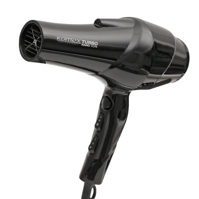 China Fashion Saga Ionic Salon Professional Motor Komex AC Motor Barber Tools Hair Dryer 2200W Low Noise Power for sale