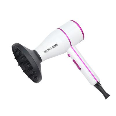 China Fashion Saga Ionic Salon Professional Motor Komex AC Motor Barber Tools Hair Dryer 2200W Low Noise Power for sale