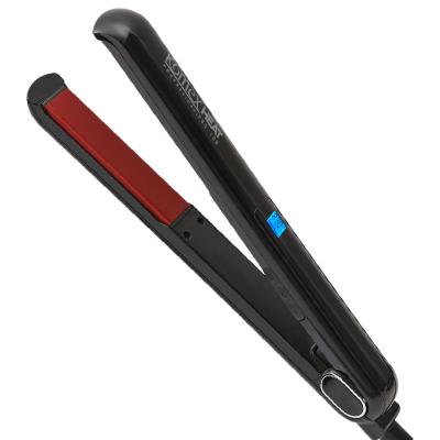 China 2020 Fashion LCD Display Multifunction Temperature Control Digital Display Komex Hair Saga Hair Curler Straightener Hair Flat Iron for sale