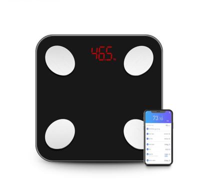 China Smart Bathroom Scales BMI Body Fat Scale Rechargeable Wireless Electronic Weighing Body Weight for sale