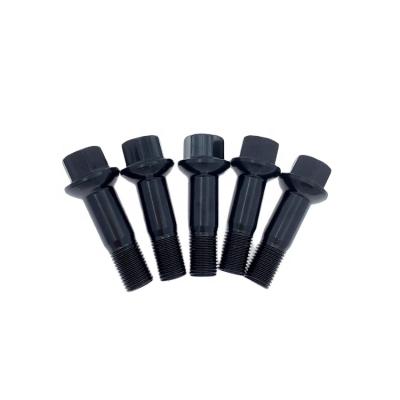 China Hot Selling High Hardness For Mercedes-Benz Black Long Wheel Bolts A0009907607 for sale