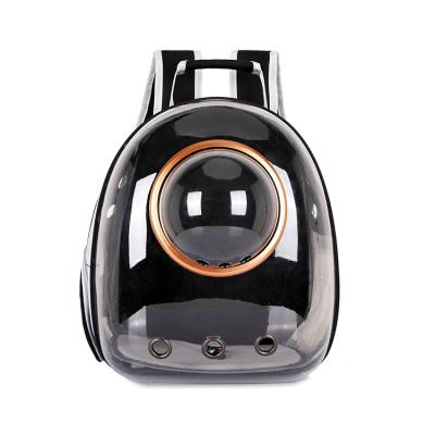 China Fast Delivery Pet Carrier Backpack Cat Travel Bag Transparent Bubble Capsule Pet Stored Portable Bag for sale