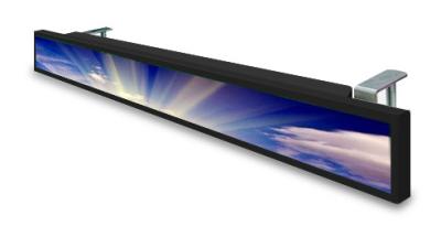 China DC 12V Stretched Monitor Display Strip 34 '' Size For Supermarket Store Shelf Edge for sale