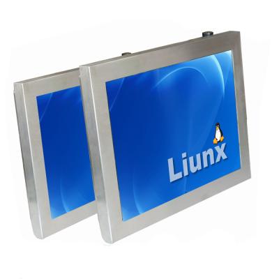 China IP65 completos Waterproof o PC legível do painel da luz solar 15 polegadas com o luminoso do diodo emissor de luz de 1200 lêndeas à venda