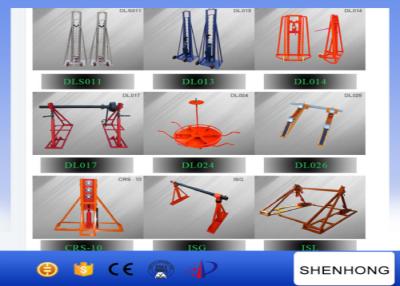 Chine Le tambour de câble manuel d'entraînement met sur cric 3T - ficelage de soutien d'enrouleur des câbles 20T à vendre