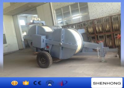 China 500KV 22 Ton Hydraulic Puller Tensioner Stringing 2 Conductor Water Cooled Diesel Engine for sale