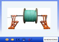 China Tragbare Scherenhebebühne-Kabel-Trommel hebt 4 Tonne 1800mm Max. Drum Width zu verkaufen