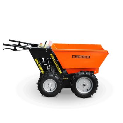 China Construction Material Stores Lightweight Portable Hydraulic Self Loading 4x4 Mini Dumper With Worldwide Warranty Service for sale