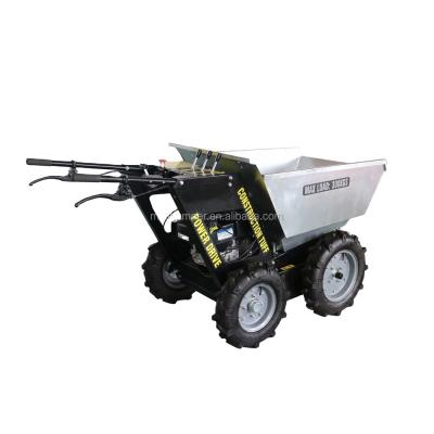 China Mini Dumper 4x4 Mini Dumper Loader Chain Drive Power Hydraulic Wheelbarrow 300kg Building Material Stores for sale