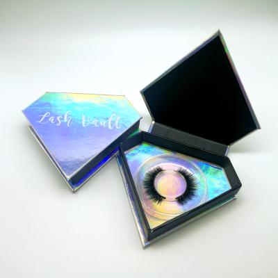 China Display Box Mink Eyelash Packaging Mink Eyelash Packaging Lamination Finishing for sale