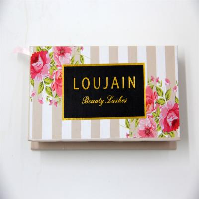 China Fashionable Eyelash Box Packaging False Lash Holder Matt Lamination for sale