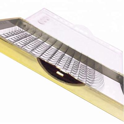 China Long Thick Pre Made 3d Lash Extensions Classic And Volume Lashes 8-15 Mm  Length for sale