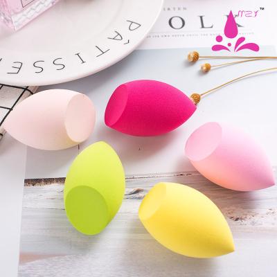 China Oval Shape Beauty Blender Sponge Pink Makeup Sponge Beauty Blender Latex Free for sale