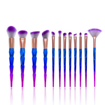 China Commercial Basic Makeup Brushes 12 Piece Makeup Brush Set For Girl 0.15 Kg/Set for sale