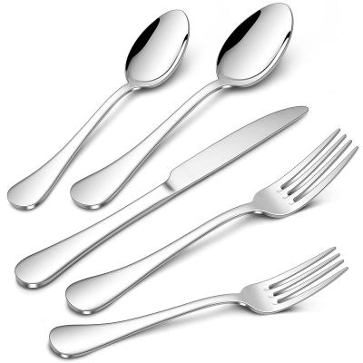 China Wholesale Reusable Promotion Kitchenware Flatware Gold Reusable Silverware for sale