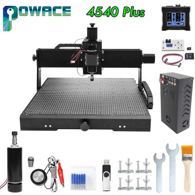 China 3 Axis 4540 Plus CNC Engraving Machine 500W For Woodworking Metal Square Linear for sale