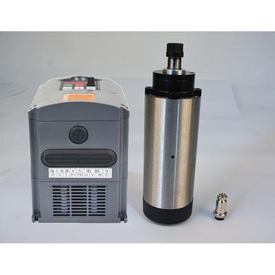 China Air Cooling Spindle Motor Kit ER16 Collet 1.5KW 220V For CNC Wood Engraving for sale