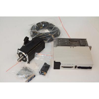 China 1000W 1KW AC Servo Motor 3.18N.M CNC Controller Kit With Brake Driver 3M Cable for sale