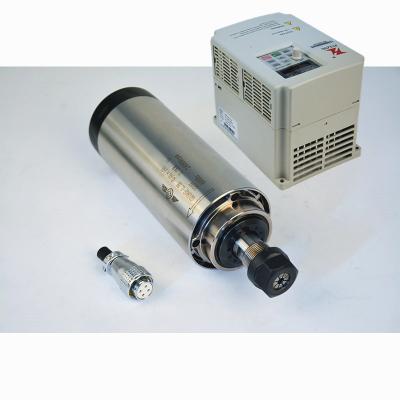 China CNC Air Cooling Spindle Motor Kit ER20 4Bearings FL Inverter For Wood Engraving for sale