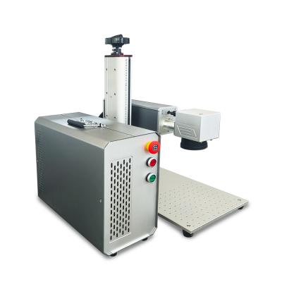 China 50W 30W 20W Fiber Laser Marking Machine For DIY Jewelry Gold Silver Ring Bracelet for sale