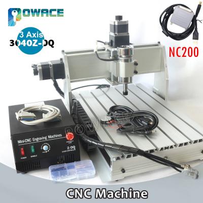 China 3 Axis 3040 CNC Engraving Machine 220V 500W with 1204 Ball Screw for sale