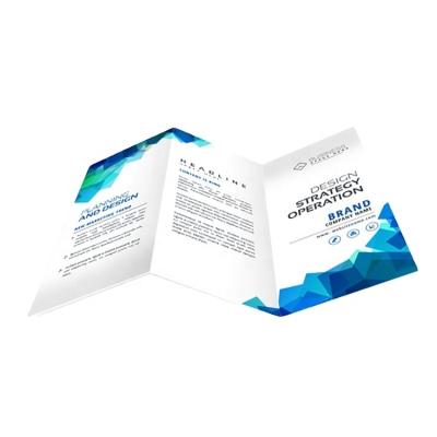 China paper & Cardboard Custom Printing Color Or B/W Manual Instruction Cards Flyer Catalog Booklet for sale