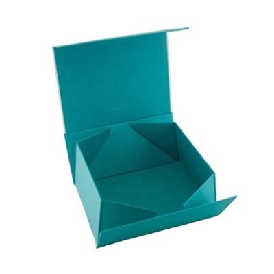 China High Quality Recyclable Custom Logo Jewelry Packaging Watch Flower Folding Gift Box for sale