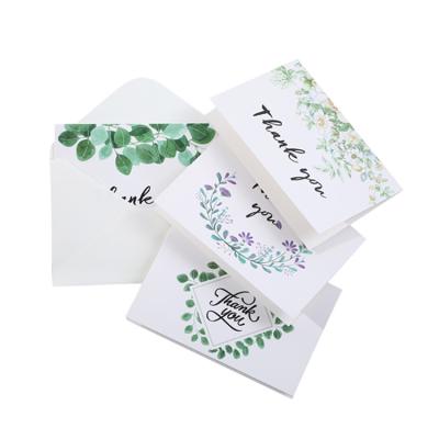 China paper & Cardboard production greeting card gift invitation greeting card flower envelope gift certificate for sale