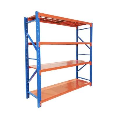 China Corrosion Protection Zhongxiao Manufacturing Warehouse Shelves Per Layer Metal Warehouse Shelves 100KG-500KG for sale