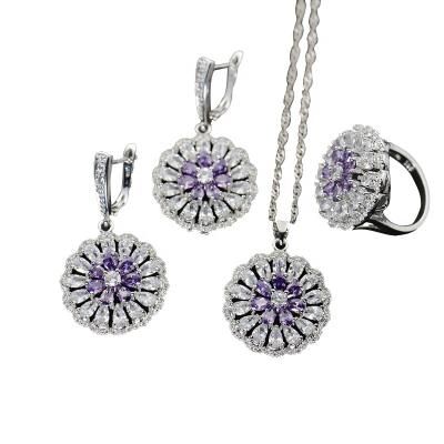 China / Hot New Products Flower Form Earring Sets For Women Jewelry for sale