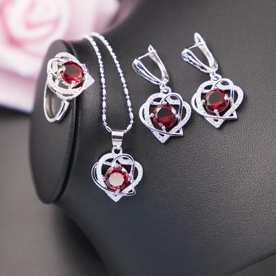 China New Design Luxury 925 Sterling Silver Women Necklace Pendant Cute Jewelry for sale