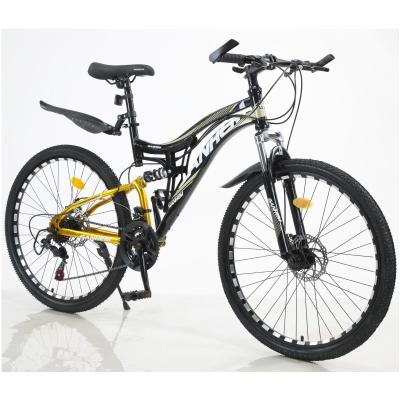 China 2021 Hot Selling Folding Ride 24/26 Inch Brake Shock Absorption Adults Cycling Mountain Bike for sale