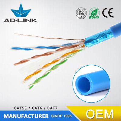 China Telecommunication/CCTV/Computer Cat6 CCA STP LAN Cable/ccs/ccag/because Ethernet Cable For Indoor Use for sale