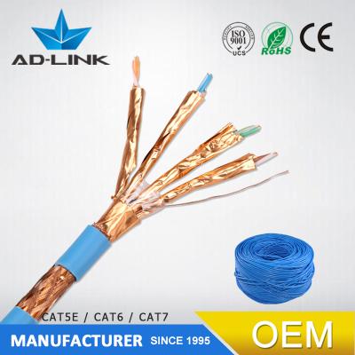 China Good quality 100M/305M CAT 7 high speed cat8 1GHz cable from Elecommunication/CCTV/Computer AD-LINK or OEM for sale