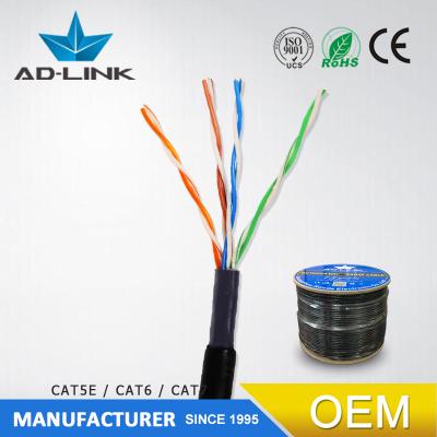 China AD-LINK Telecommunication/CCTV/Computer Best Selling Outdoor UTP STP 24awg cat5e ftp SFTP LAN Cable for sale