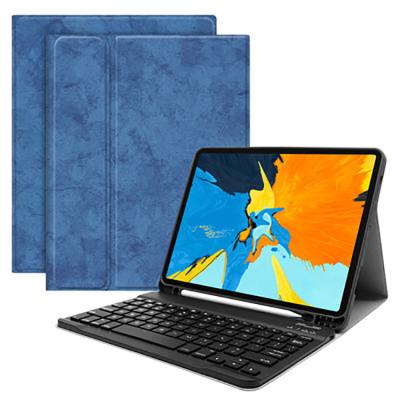 China 2022 New Shockproof Keyboard Case With Pen Slot Detachable Backlit Tablet Covers Leather Case For Ipad for sale