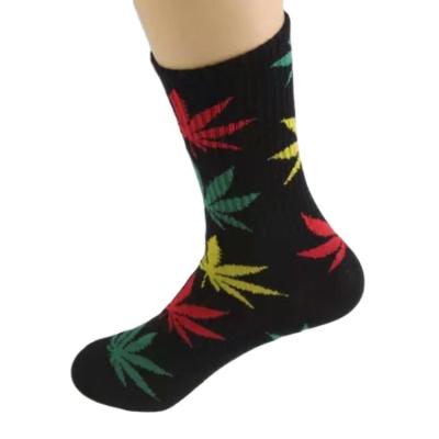 China Antibacterial Unisex Luxury Socks Weed Funny Socks Cotton Socks for sale