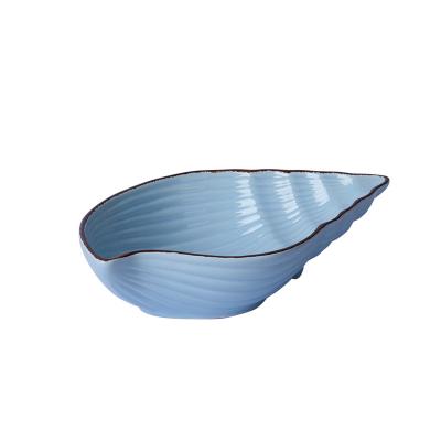 China Disposable Japanese Ceramic Bowl Tableware Home Restaurant Hotel Restaurant Irregular Shape Ceramic Bowls for sale